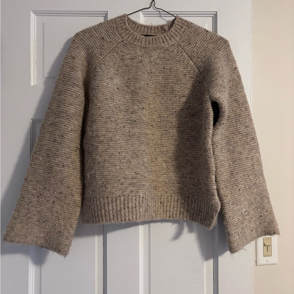 Flag and Anthem Sweater.  Worn once.  Love it- just color washes me out.